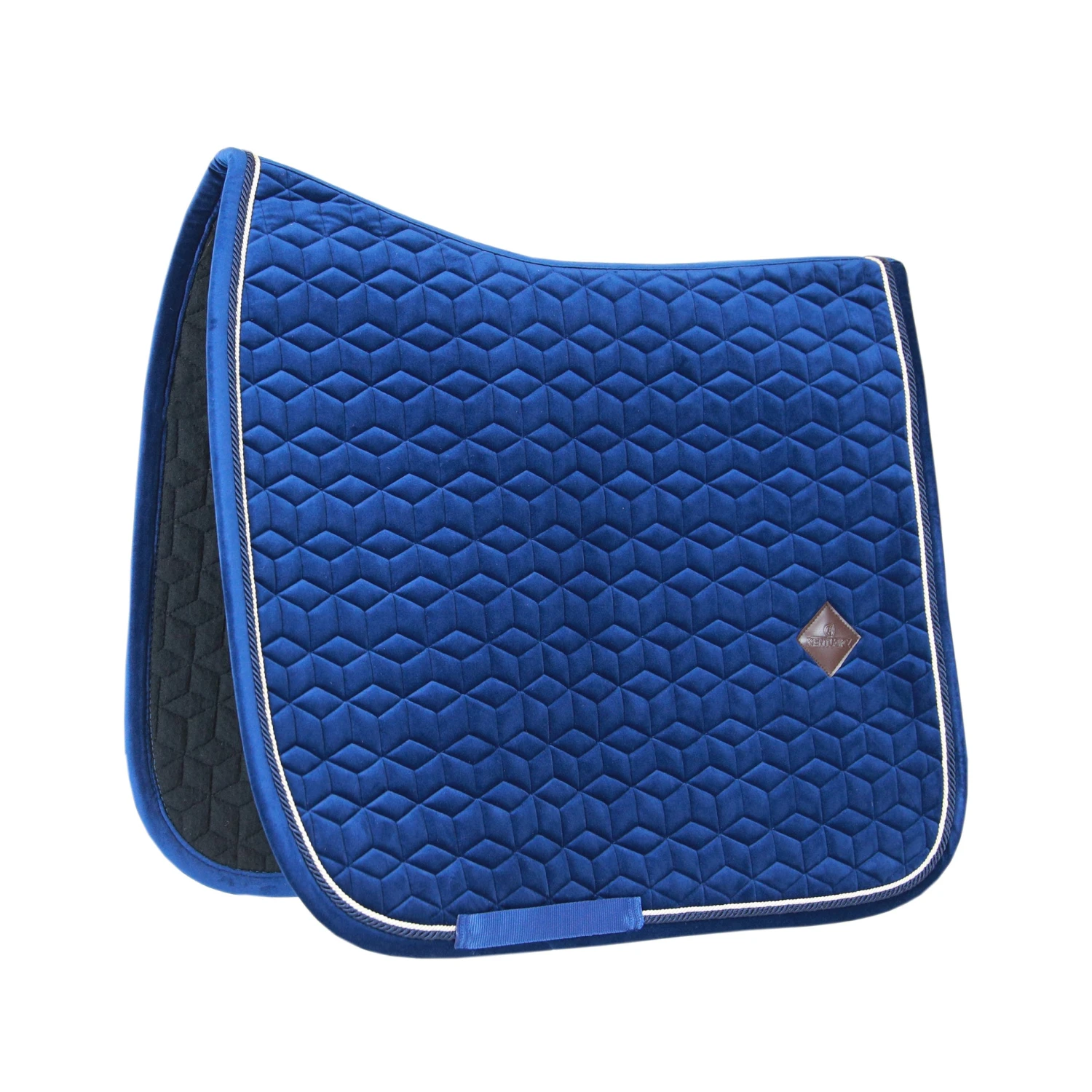 Kentucky Velvet Dressage Saddle Pad Navy 1 Kentucky Velvet Dressage Saddle Pad Navy