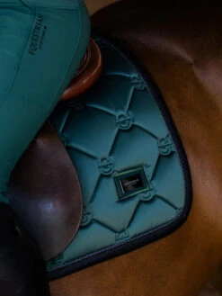 Equestrian Stockholm Jump Saddle Pad Sycamore Green 5 Equestrian Stockholm Jump Saddle Pad Sycamore Green -Equestrian Supplies 11sycamore green jumping saddle pad hoppschabrak springschabrack spring zadeldekje hov