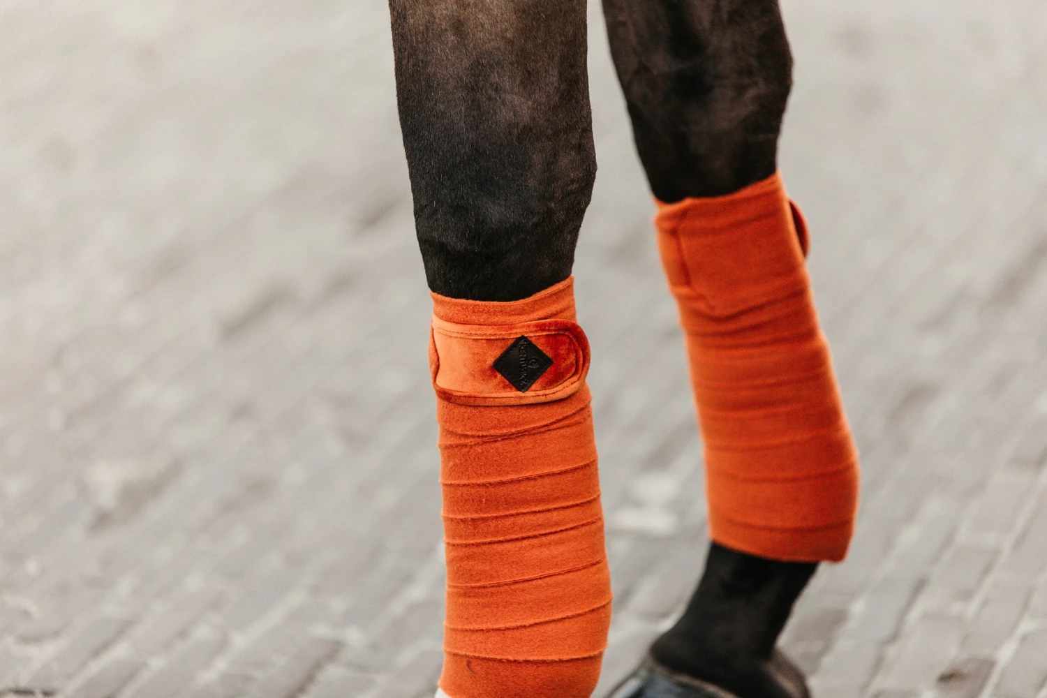 Kentucky Velvet Bandages Orange 2 Kentucky Velvet Bandages Orange - Image 2