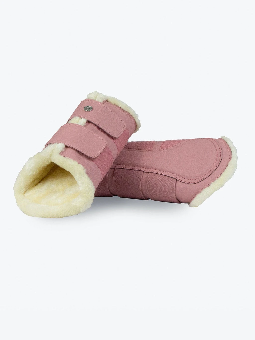 PS Of Sweden Fleece Brushing Boots Blush (set Of 4) 1 PS Of Sweden Fleece Brushing Boots Blush (set Of 4)