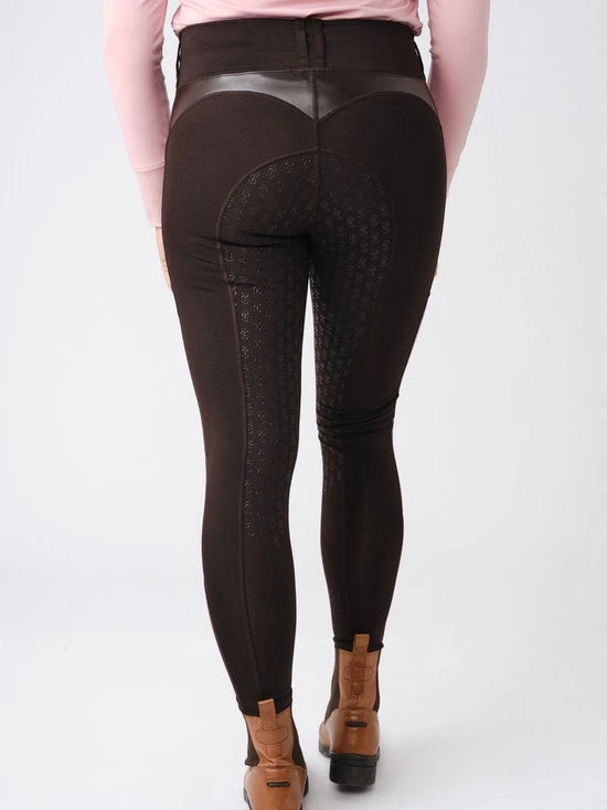 PS Of Sweden Cindy Riding Tights Coffee 2 PS Of Sweden Cindy Riding Tights Coffee - Image 2