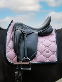 PS Of Sweden Monogram Dressage Saddle Pad Pink -Equestrian Supplies 178337323 origpic db8894