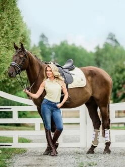 PS Of Sweden Minna Sleeveless Polo Shirt Lemon -Equestrian Supplies 178719461 origpic 36e10d