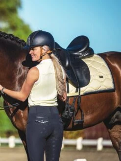 PS Of Sweden Minna Sleeveless Polo Shirt Lemon -Equestrian Supplies 178719461 origpic d61566