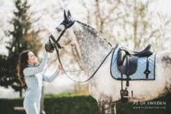 PS Of Sweden Bow Dressage Saddle Pad Aqua -Equestrian Supplies 1 4775