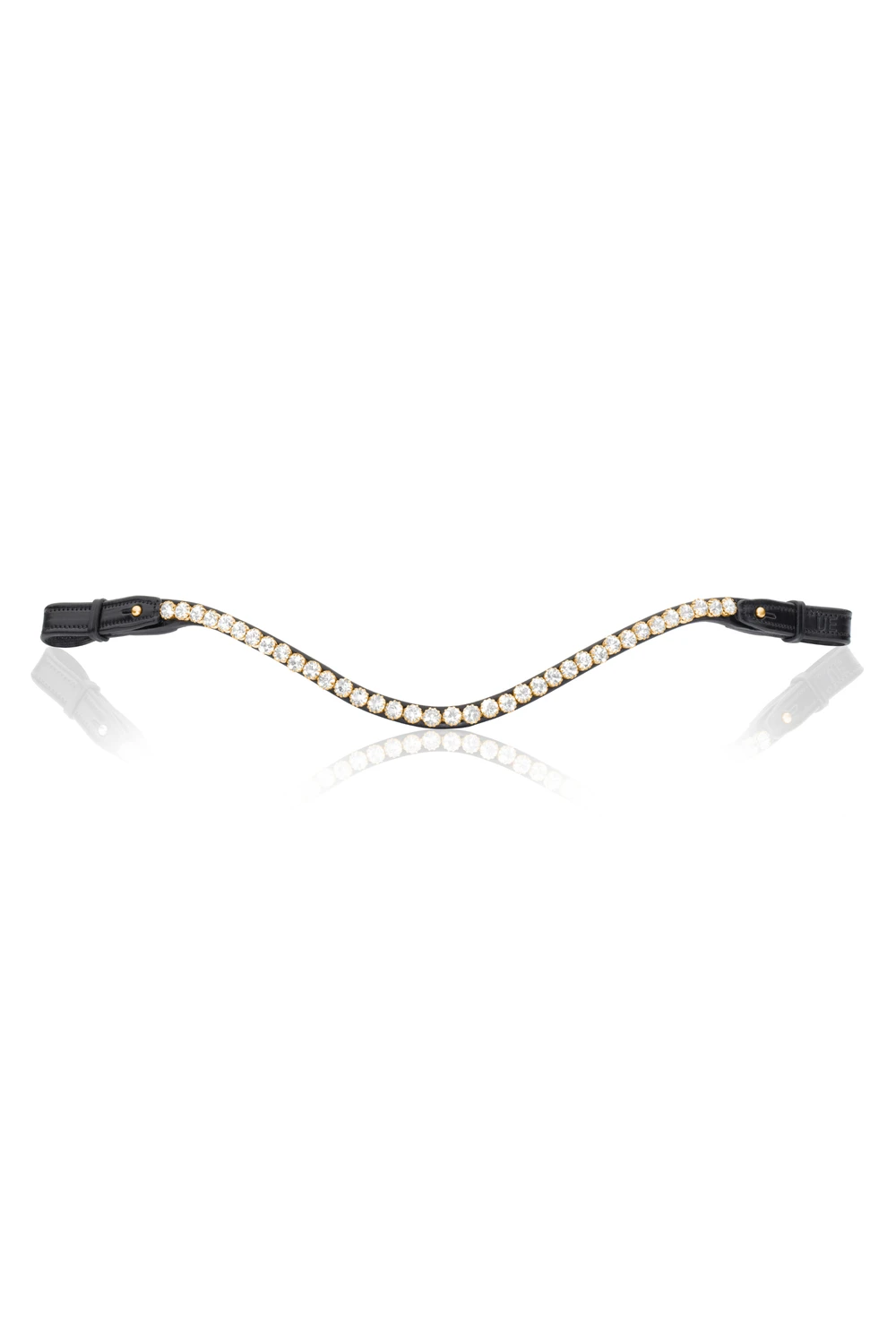 Utzon Equestrian Elegant Browband Clear 1 Utzon Equestrian Elegant Browband Clear