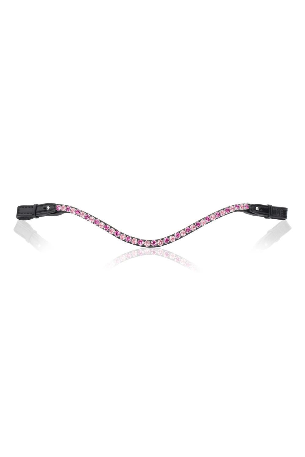 Utzon Equestrian Elegant Browband Party Pink 1 Utzon Equestrian Elegant Browband Party Pink