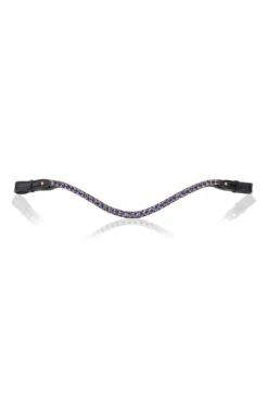Utzon Equestrian Elegant Browband Sapphire