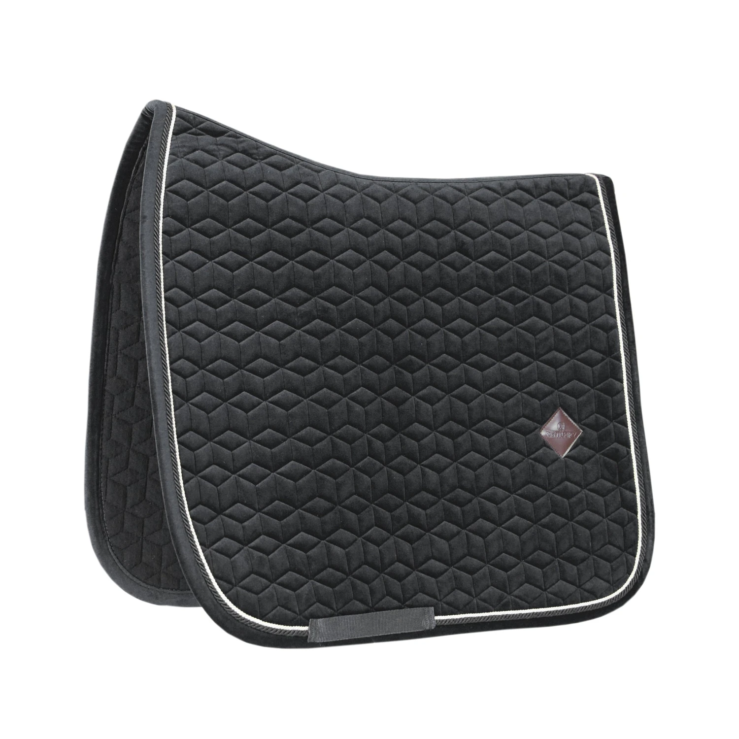 Kentucky Velvet Dressage Saddle Pad Black 1 Kentucky Velvet Dressage Saddle Pad Black