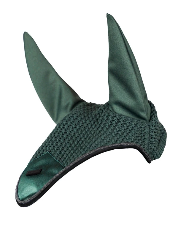 Equestrian Stockholm Ear Bonnet Sycamore Green 2 Equestrian Stockholm Ear Bonnet Sycamore Green - Image 2