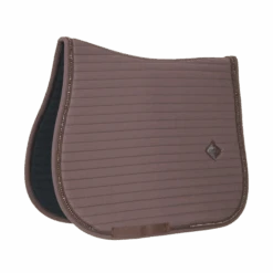Kentucky Pearls Jump Saddle Pad Brown