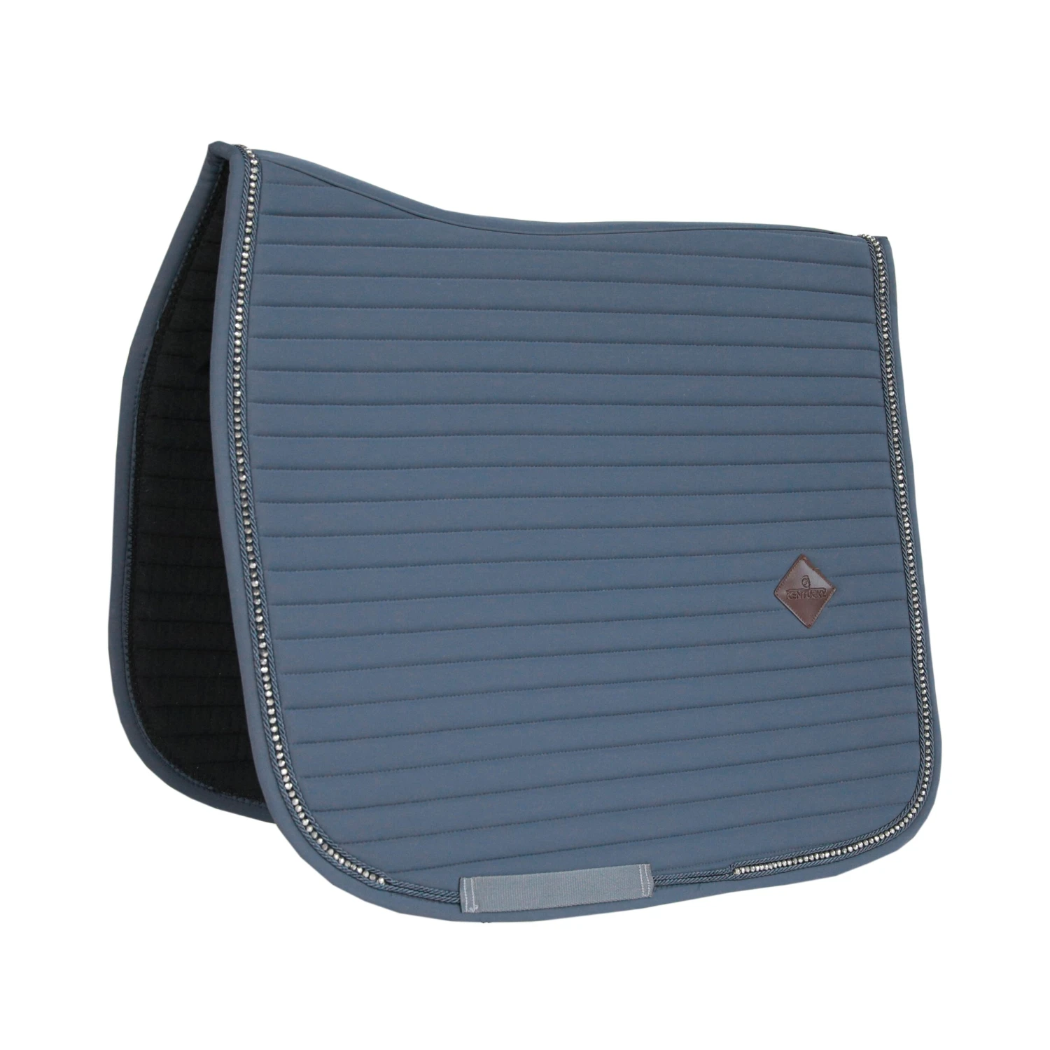 Kentucky Pearls Dressage Saddle Pad Grey 1 Kentucky Pearls Dressage Saddle Pad Grey