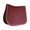 Kentucky Velvet Jump Saddle Pad Bordeaux