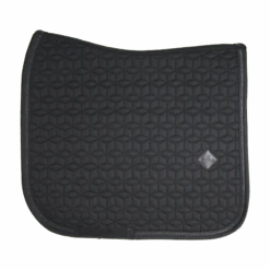 Kentucky Glitter Rope Dressage Saddle Pad Black