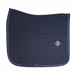 Kentucky Glitter Rope Dressage Saddle Pad Navy