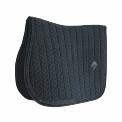 Kentucky Velvet Pearls Jump Saddle Pad Black