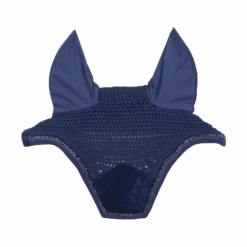 Kentucky Velvet Pearls Wellington Ear Bonnet Navy