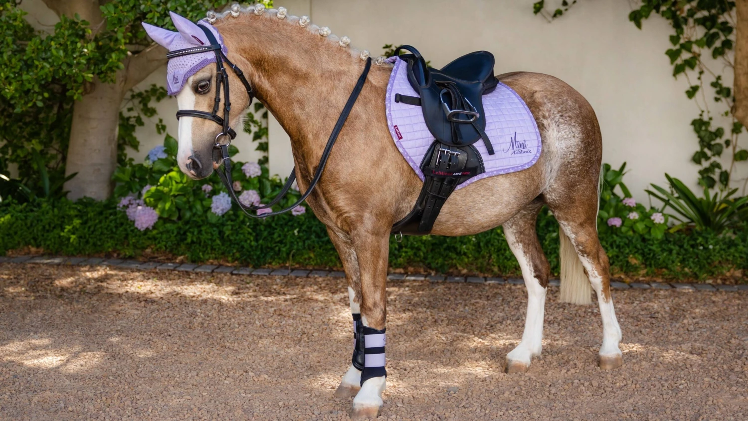 LeMieux Mini Jump Saddle Pad Wisteria 2 LeMieux Mini Jump Saddle Pad Wisteria - Image 2