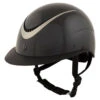BR Equestrian Theta Plus Helmet Glossy Black/Gunmetal