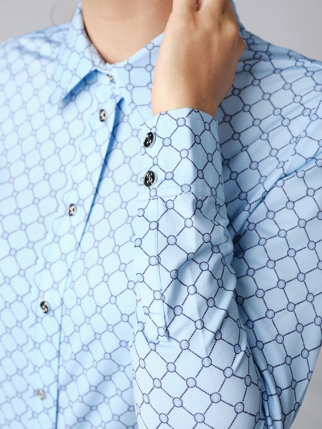 PS Of Sweden Clarissa Magic Shirt Clear Sky 2 PS Of Sweden Clarissa Magic Shirt Clear Sky - Image 2