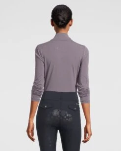 PS Of Sweden Alessandra Base Layer Grey -Equestrian Supplies Alessandra Grey Back 2