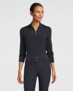 PS Of Sweden Alessandra Base Layer Navy 12 PS Of Sweden Alessandra Base Layer Navy -Equestrian Supplies Alessandra Navy Front 2