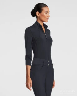 PS Of Sweden Alessandra Base Layer Navy 13 PS Of Sweden Alessandra Base Layer Navy -Equestrian Supplies Alessandra Navy Front Right 2