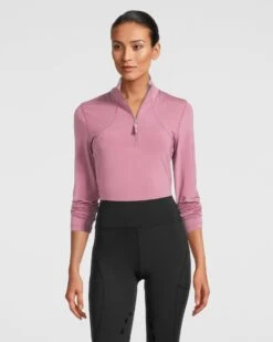 PS Of Sweden Alessandra Base Layer Roseberry 10 PS Of Sweden Alessandra Base Layer Roseberry -Equestrian Supplies Alessandra Roseberry Front 2