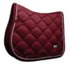 Equestrian Stockholm Jump Saddle Pad Bordeaux