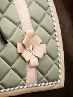 PS Of Sweden Bow Dressage Saddle Pad Thyme -Equestrian Supplies Bowdressagethyme4