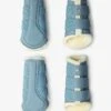 PS Of Sweden Fleece Brushing Boots Stone Blue