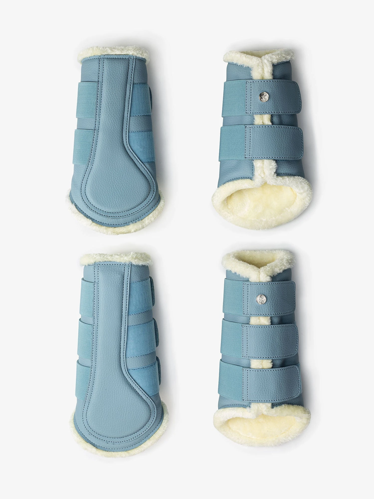 PS Of Sweden Fleece Brushing Boots Stone Blue 1 PS Of Sweden Fleece Brushing Boots Stone Blue
