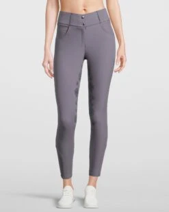 PS Of Sweden Candice Breeches Grey 11 PS Of Sweden Candice Breeches Grey -Equestrian Supplies Candice Grey Front 1