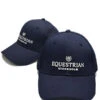 Equestrian Stockholm Cap Navy White