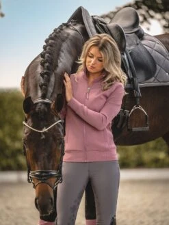 PS Of Sweden Faith Jacket Roseberry -Equestrian Supplies FaithroseberryGreyCandicebreechesGreyFloretpad