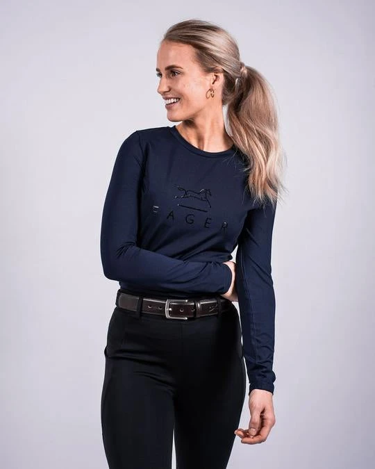 Fager Fia Long Sleeve T-shirt Navy 1 Fager Fia Long Sleeve T-shirt Navy