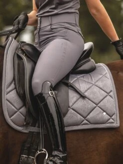 PS Of Sweden Floret Dressage Saddle Pad Grey