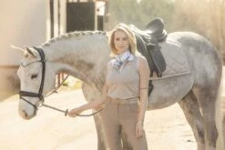 PS Of Sweden Floret Dressage Saddle Pad Sand 9 PS Of Sweden Floret Dressage Saddle Pad Sand -Equestrian Supplies FloretDressageMinnaPoloSand