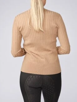 PS Of Sweden Klara Knit Sweater Camel -Equestrian Supplies Kiara camel 0015