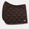 PS Of Sweden Monogram Dressage Saddle Pad Coffee