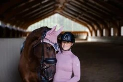Equestrian Stockholm Ear Bonnet Pink Crystal 5 Equestrian Stockholm Ear Bonnet Pink Crystal -Equestrian Supplies MG 6387