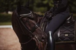 Equestrian Stockholm Dressage Saddle Pad Black Gold -Equestrian Supplies MG 8544