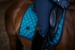 Equestrian Stockholm Dressage Saddle Pad Aurora Blues -Equestrian Supplies MG 8673