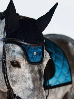 PS Of Sweden Ombré Dressage Saddle Pad Navy 10 PS Of Sweden Ombré Dressage Saddle Pad Navy -Equestrian Supplies OmbreFlyHatNavy