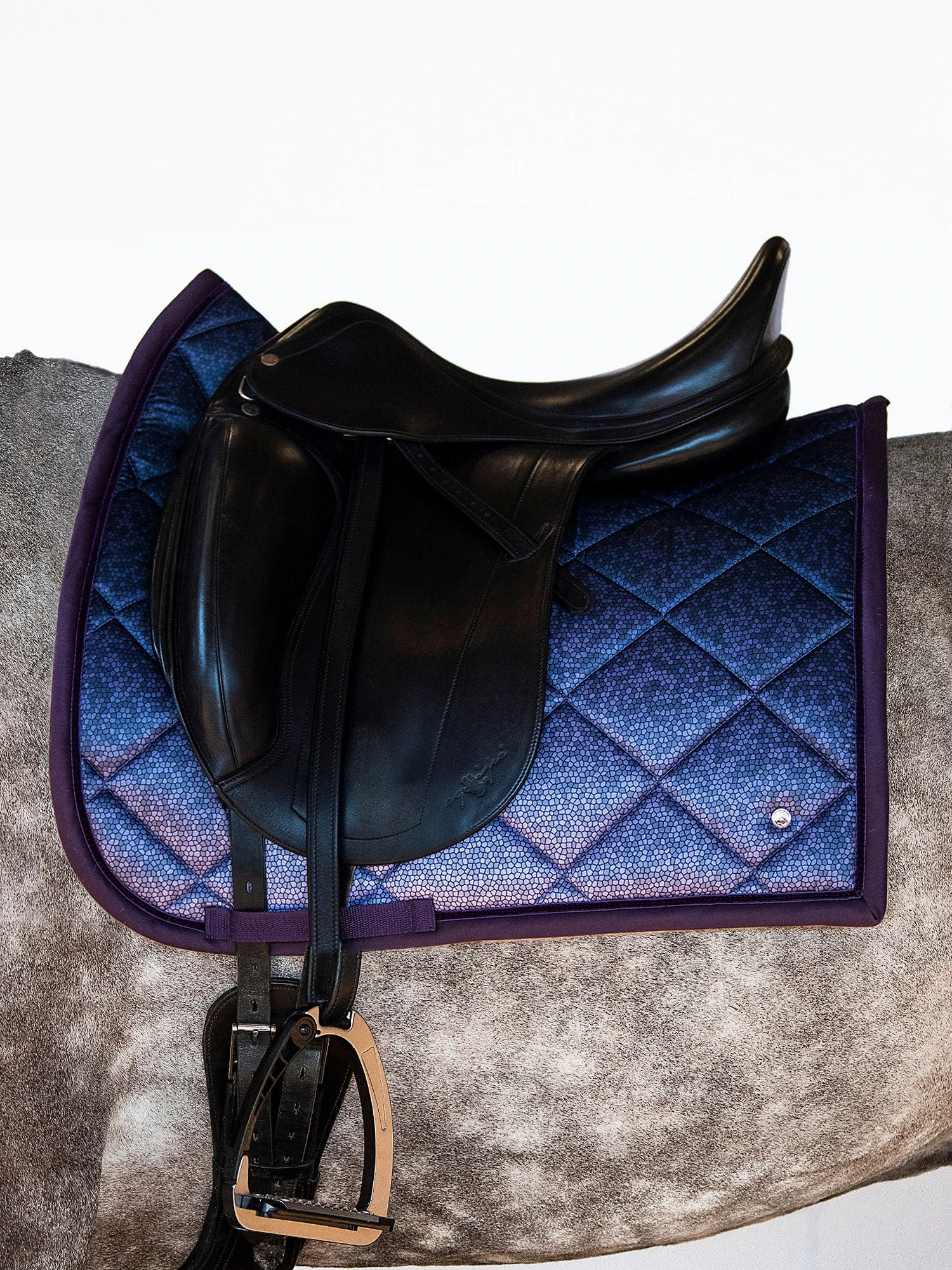 PS Of Sweden Ombré Dressage Saddle Pad Plum 1 PS Of Sweden Ombré Dressage Saddle Pad Plum