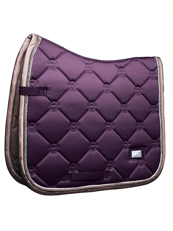 Equestrian Stockholm Dressage Saddle Pad Orchid Bloom 2 Equestrian Stockholm Dressage Saddle Pad Orchid Bloom - Image 2