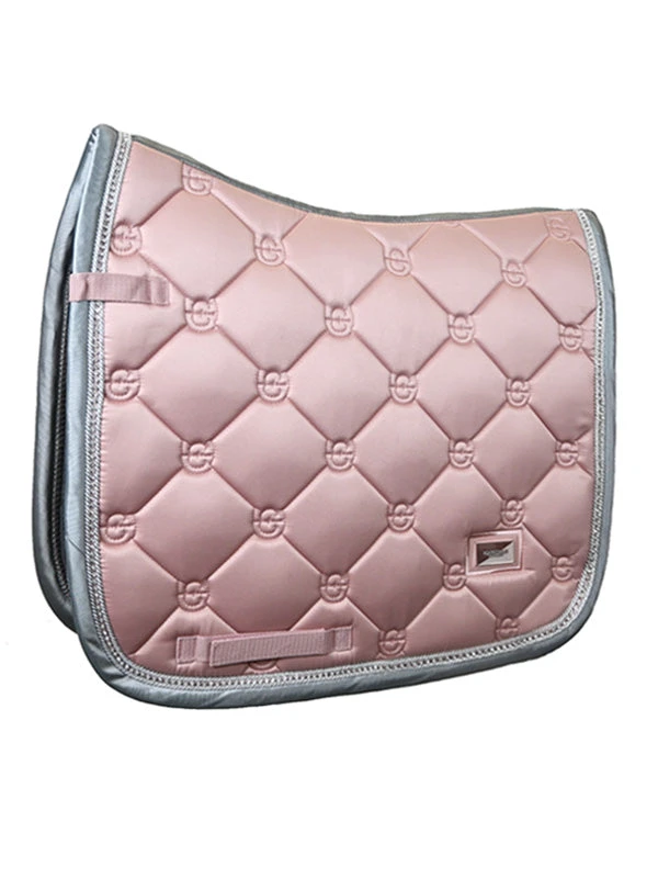 Equestrian Stockholm Dressage Saddle Pad Pink Crystal 4 Equestrian Stockholm Dressage Saddle Pad Pink Crystal - Image 4
