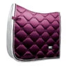 Equestrian Stockholm Dressage Saddle Pad Purple White Edge