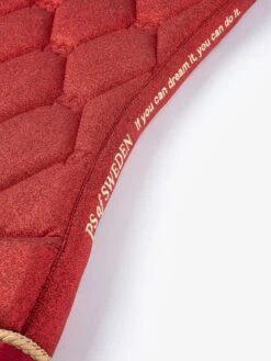 PS Of Sweden Stardust Jump Saddle Pad Dark Red 5 PS Of Sweden Stardust Jump Saddle Pad Dark Red -Equestrian Supplies Quote Stardust Dark Red Gold 9528 1500x2000px f890b290 5c08 46a1 a6f9 d55c035a1c45