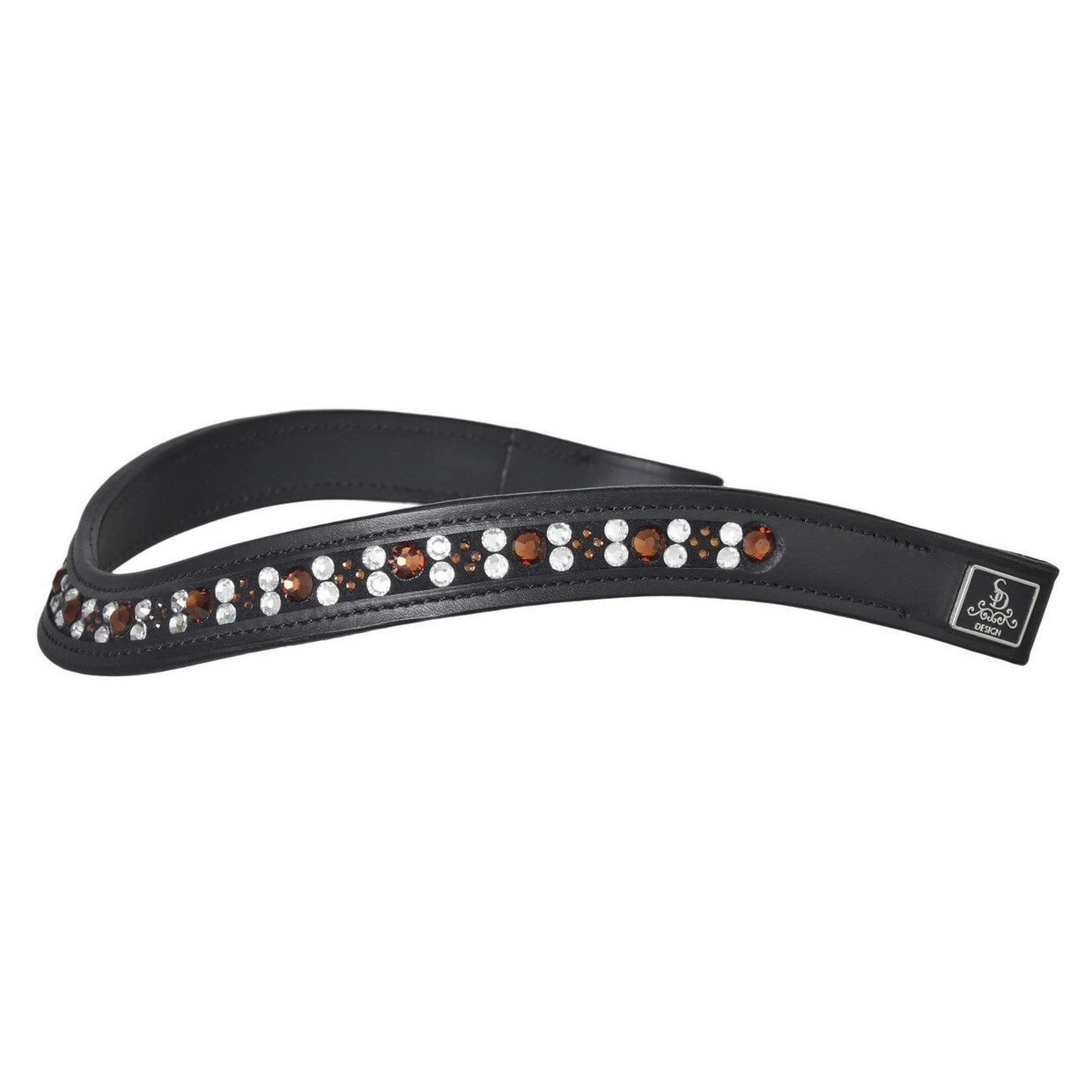 SD Design Vivaldi Browband Smoked Topaz 1 SD Design Vivaldi Browband Smoked Topaz